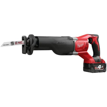 Milwaukee M18 BSX-402C Tigersåg med batteri och laddare, Elhandverktyg