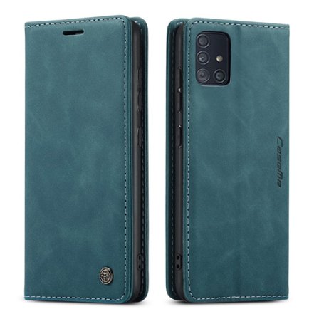 CASEME 013 Series Wallet Cover for Samsung Galaxy A51 - Green