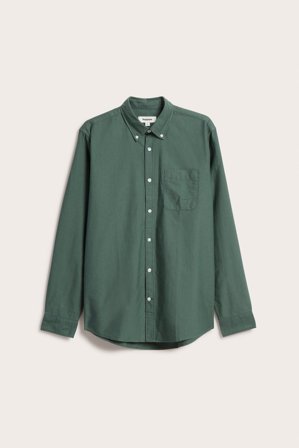 Kappahl | Koszula oxford regular fit | Zielony