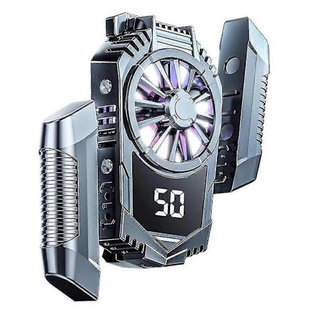 Clip-on Fun Cooler Gaming Telefonkøler Mini Mobiltelefon Køleventilator Radiator Turbo Spil Køler Til Iphone Samsung Xiaomi Note 8 NIUNIU HLM
