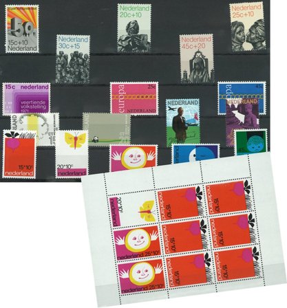 Holland årgang 1971 - Postfrisk