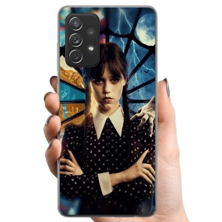 Yhteensopiva Puhelinkuori Samsung Galaxy A52 5G Wednesday Addams