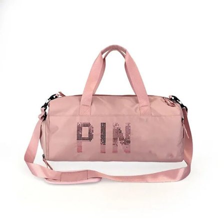 2023 Nya billiga paljetter Svart gymväska Dam Skofack Vattentäta sportväskor för fitness Yoga Bolsa Sac De Sport