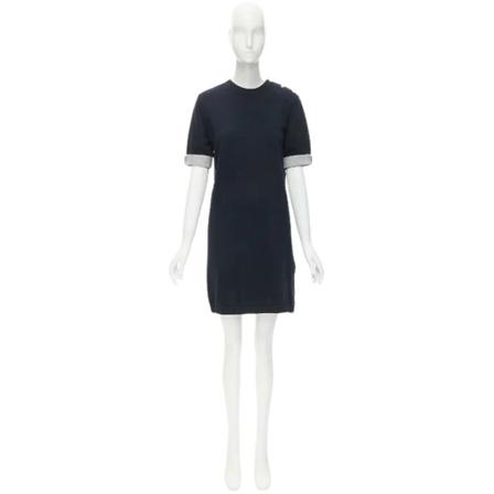 Marni Pre-owned, Pre-owned Cotton dresses Zwart, Dames, Maat:M,Katoen
