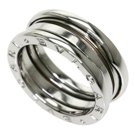 Bvlgari Vintage Pre-owned ring B Zero Grå, unisex Ringe, Størrelse: ONE Size