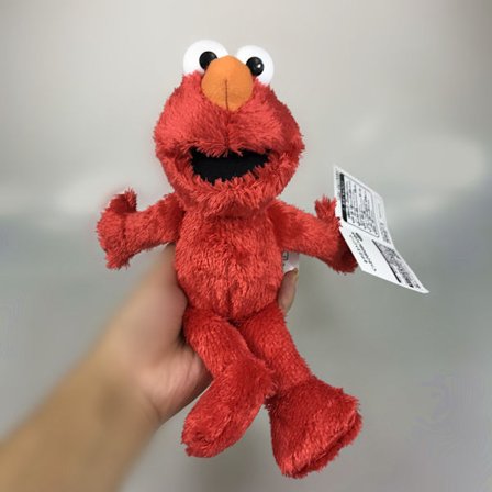 Sesame Street Låt oss gosa Cookie Monster Plysch Röd