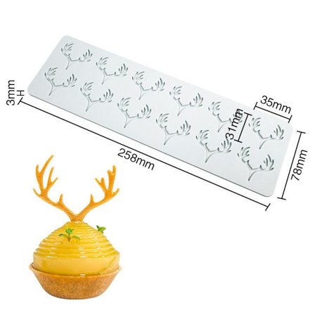 Blomma Äppelpäronkaka Form 01 01