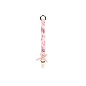 Bjällra of Sweden Fantasy Blossom Pacifier Clip One Size - Baby feeding - One size - Pink