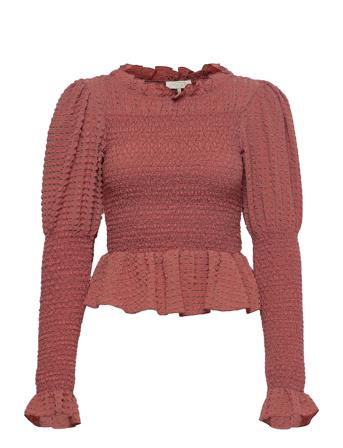 Amber Blouse Pink Notes Du Nord