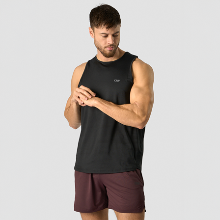 ICANIWILL Stride Singlet Svart