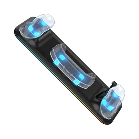 Ladestasjon for 3 hurtigladestasjon VR-hodesettkontrollere Ladeadapterdokk VR-hodesett ladehub