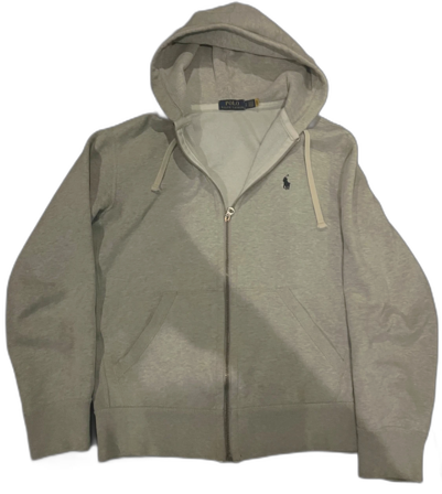 Grå hoodie från Polo Ralph Lauren