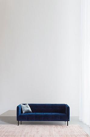 Jotex - Sofa 3-pers. Mørkeblå - MONTEBAY - Køb 3-pers. sofaer hos Jotex