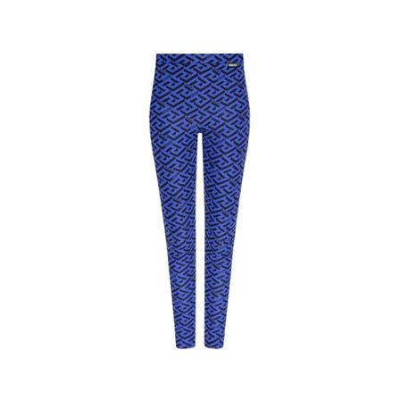 Versace Patterned leggings Blå, Dame
