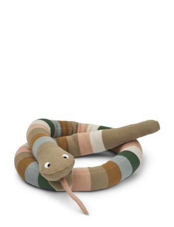 Fillippa Knitted Snake Toys Soft Toys Stuffed Animals Multi/mønstret Liewood