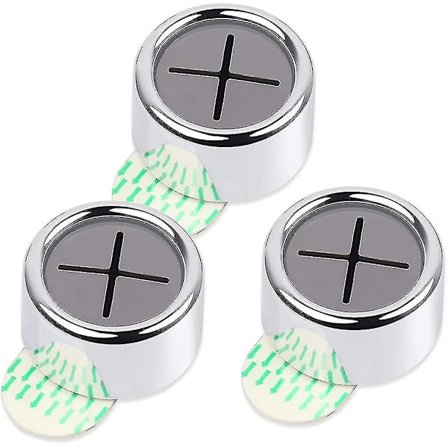 3 stk. håndklædeholdere, selvklæbende runde vægkroge til køkkenhåndklæder