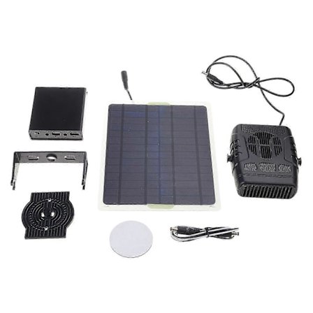 Solar Varmelegeme Kompakt Størrelse Til Udendørs Brug til Kæledyrshuse Og Drivhuse Bærbart Solpanel