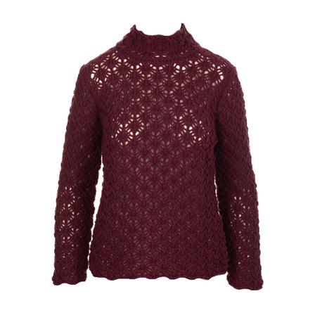 Kangra, Round-neck Knitwear Rood, Dames, Maat:M