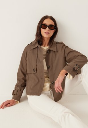 ROCKANDBLUE - Serafina Jacket - Dark Taupe
