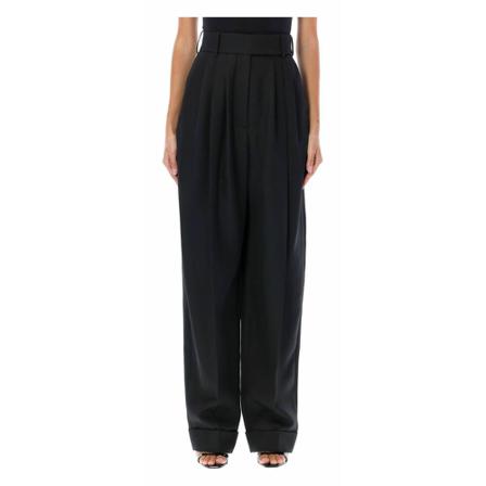 Alexandre Vauthier Straight Bukser Sort, Dame Bukser