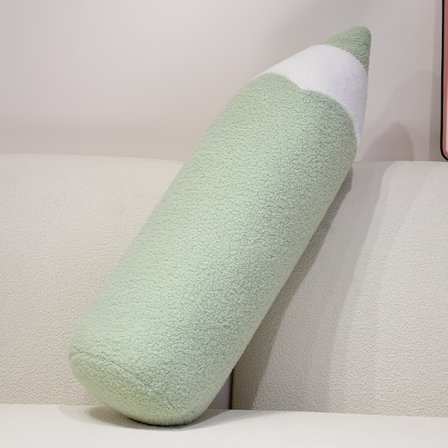 Jellyflare Blyantformet Plysj Kasteputepute - Myk Polyester, Kun Håndvask