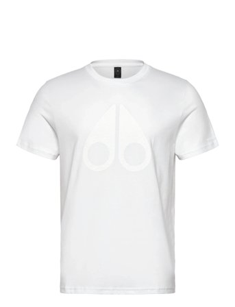 Moose Knuckles Chamblee Leaf Tee - White - M