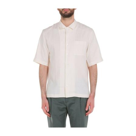 PT Torino, Linen shirt Wit, Heren, Maat:XL