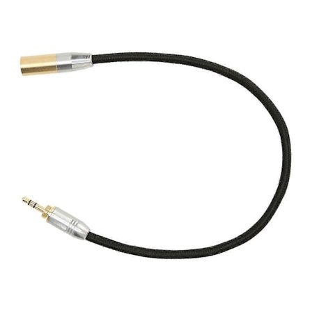 3,5 mm:n uros-Mini XLR 3-nastainen kaapeli, ammattimainen kullattu 3,5 mm:n Mini XLR -sovitin mikrofonille - JZ