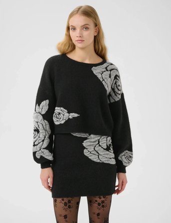 Gestuz Gzrosaly Pullover - Black - S