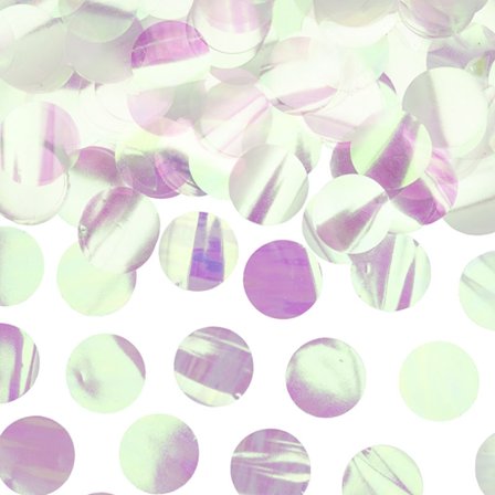 Regnbueskimrende Konfetti