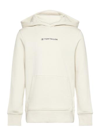 Printed Hoody Cream Tom Tailor