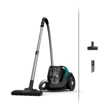 ROWENTA Green Force Cyclonic Max RO7B12, 900 W, cylinder vacuum, dry, bag