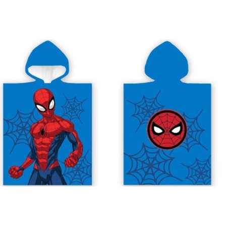 Spider-Man Webcraft strandhandduk poncho 50x100 cm