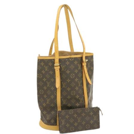 Louis Vuitton Vintage, Pre-owned Bucket Bag Bruin, Dames, Maat:ONE Size,leer