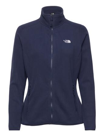 W 100 Glacier Fz - Eu Sweatshirts & Hoodies Fleeces & Midlayers Navy The North Face