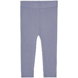 Kids - FUB Ribbed Baby Leggings Lavender 80 cm - Bottoms - 80 cm - Purple - Junge