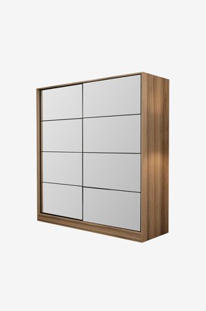 Hanah Home - Garderob - William - Brun - Garderober - Från Homeroom