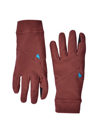 Klättermusen - Gisl Liner Glove Unisex - Madder Red - Unisex - S