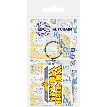 Nyckelring - DC Comics (Wonder Woman Logo)