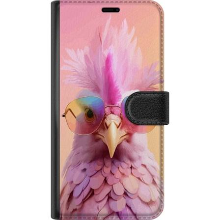 Samsung Galaxy S24 FE Tegnebogsetui Pink Bird