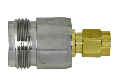 Televes 411221 Kontaktovergang SMA til N, for 50 ohm N-hunn til SMA-hann, Antenneutstyr