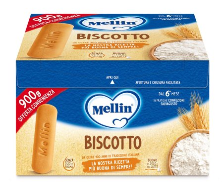 Mellin Biscotto Intero 900g 6 Mesi+