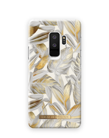 Fashion Case Galaxy S9 Plus Platinum Leaves