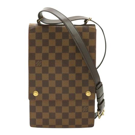 Louis Vuitton Vintage, Louis Vuitton Bruin, Dames, Maat:ONE Size