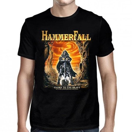 Hammerfall Glory To The Brave T-shirt