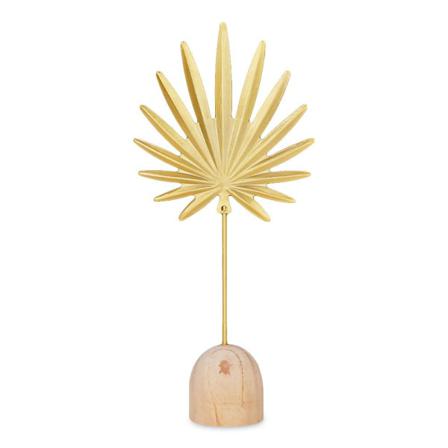 Golden Leaf Ornament Smidesjärnshantverk L2 2