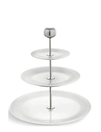 Kähler Hammershøi Etagere Ø28 Cm Hvid (18004) - White - Ø 28 cm