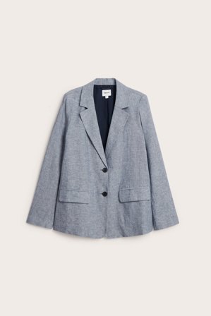 Kappahl | Kavaj i linnemix | Blå