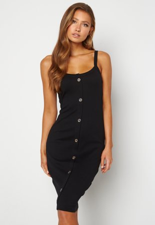 VERO MODA Helsinki SL Dress Black Klær