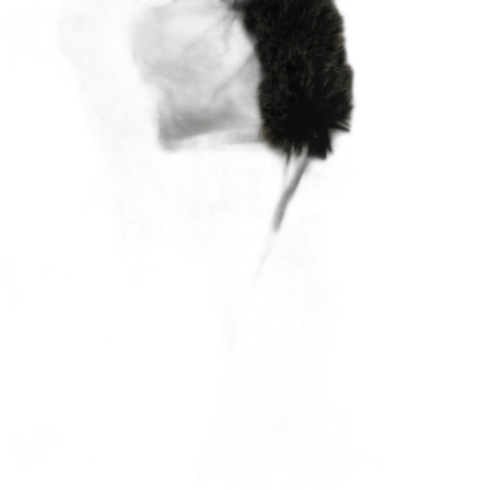 Fur hoodie zip up Abercrombie & Fitch